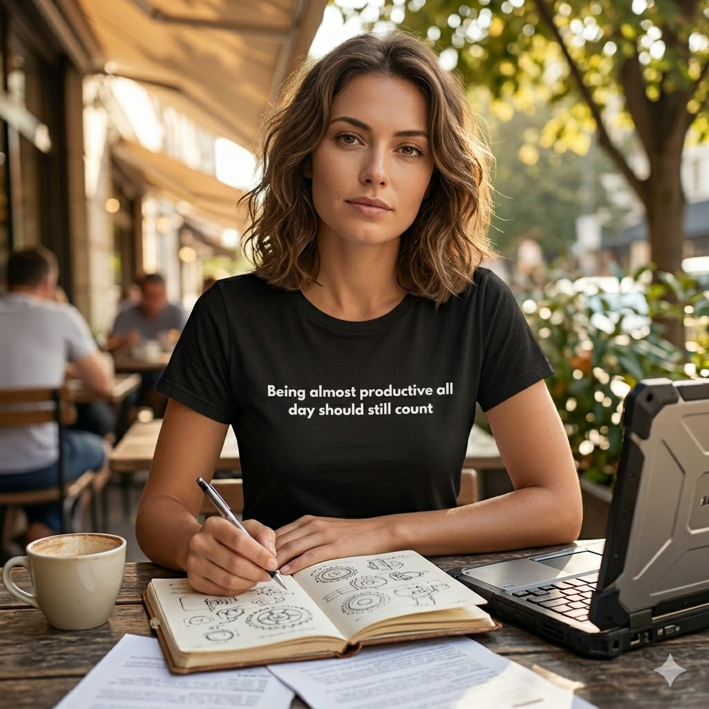 Being Almost Productive a by Error404Tees