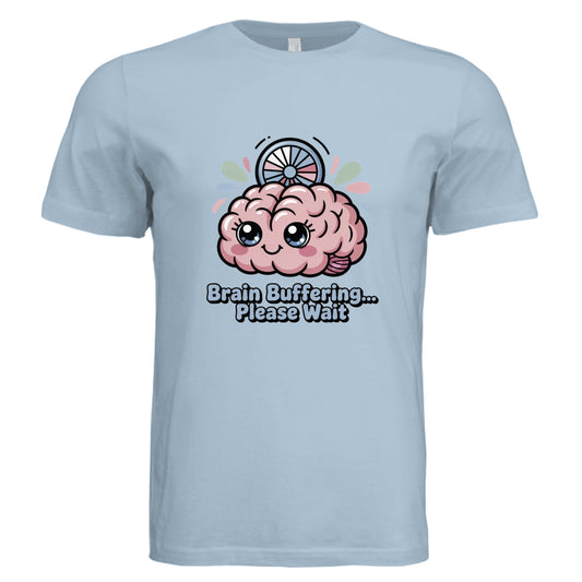 Brain Buffering... please wait by Error 404 Tees
