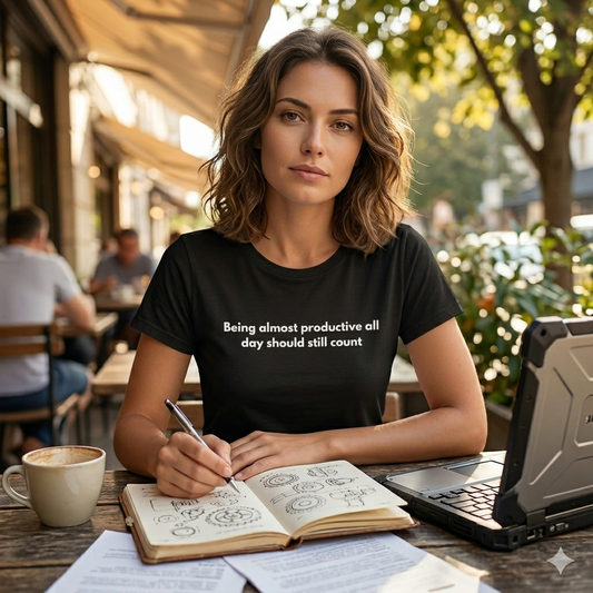 Being Almost Productive a by Error404Tees