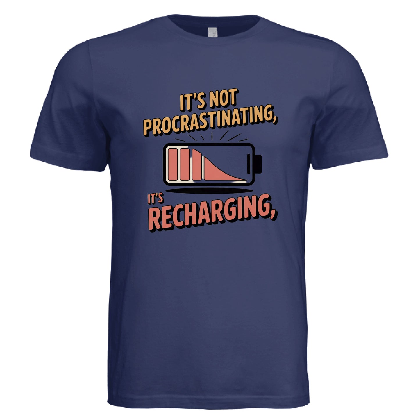 Not Procrastinating, Recharging by Error 404 Tees