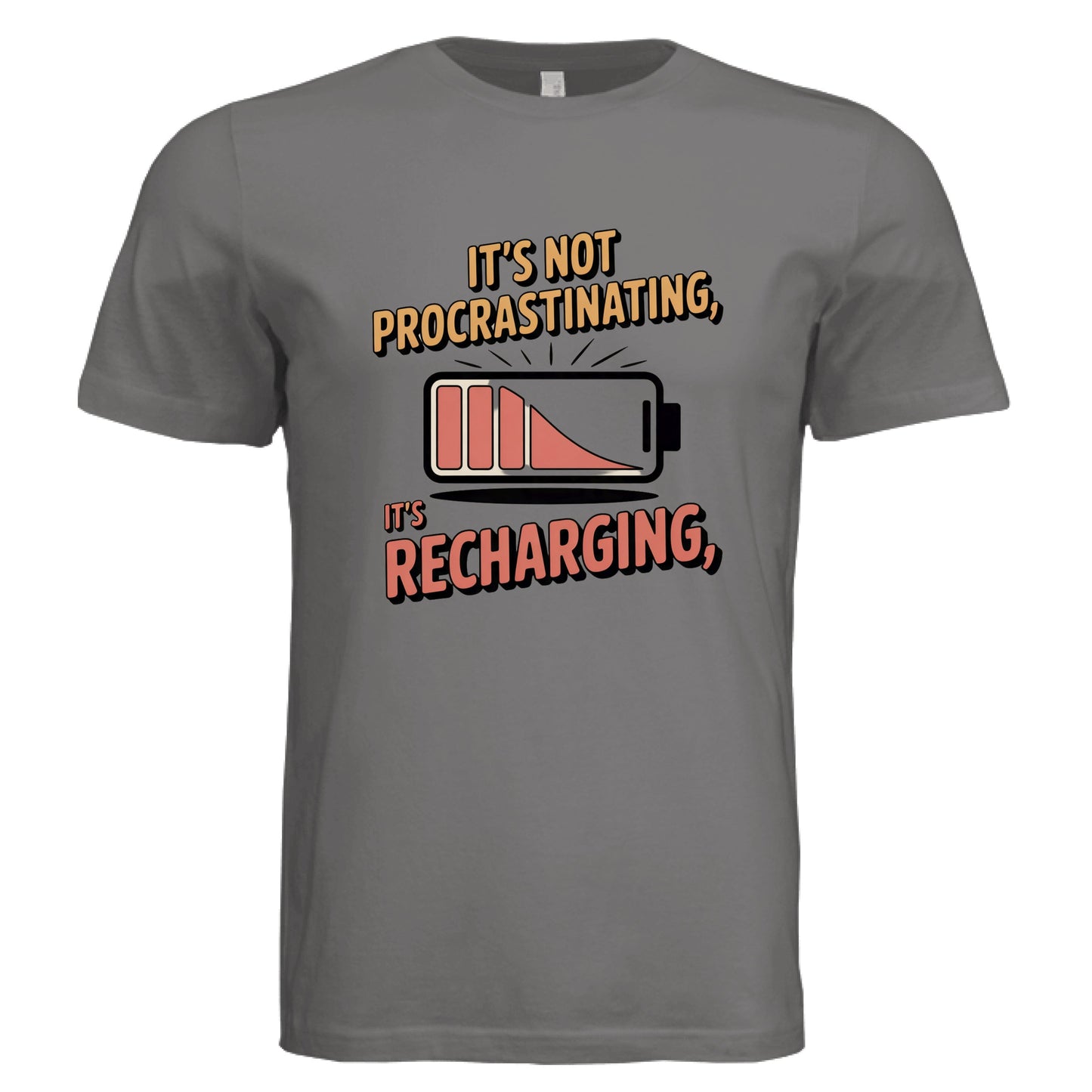 Not Procrastinating, Recharging by Error 404 Tees