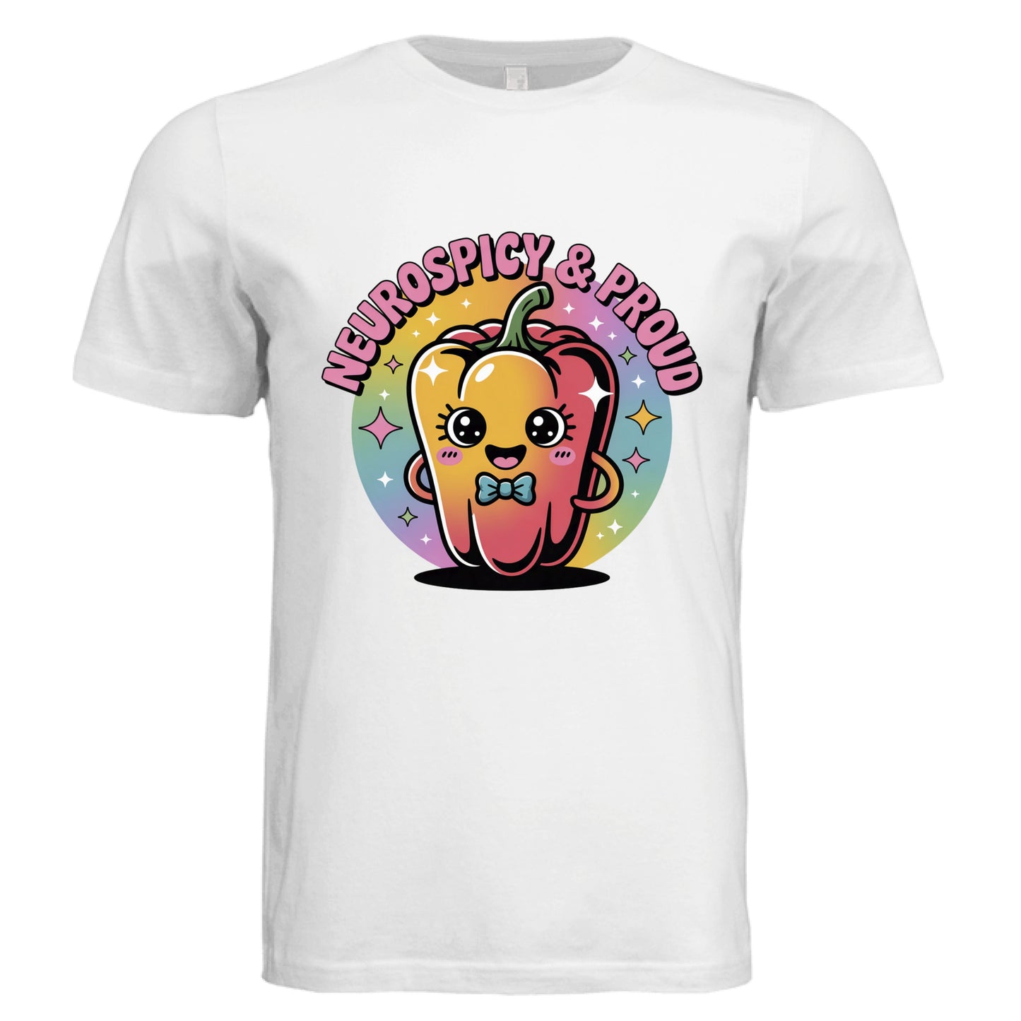 Neurospicy and Proud Shirt | ADHD Autism Neurodivergent Confidence Tee by Error 404 Tees