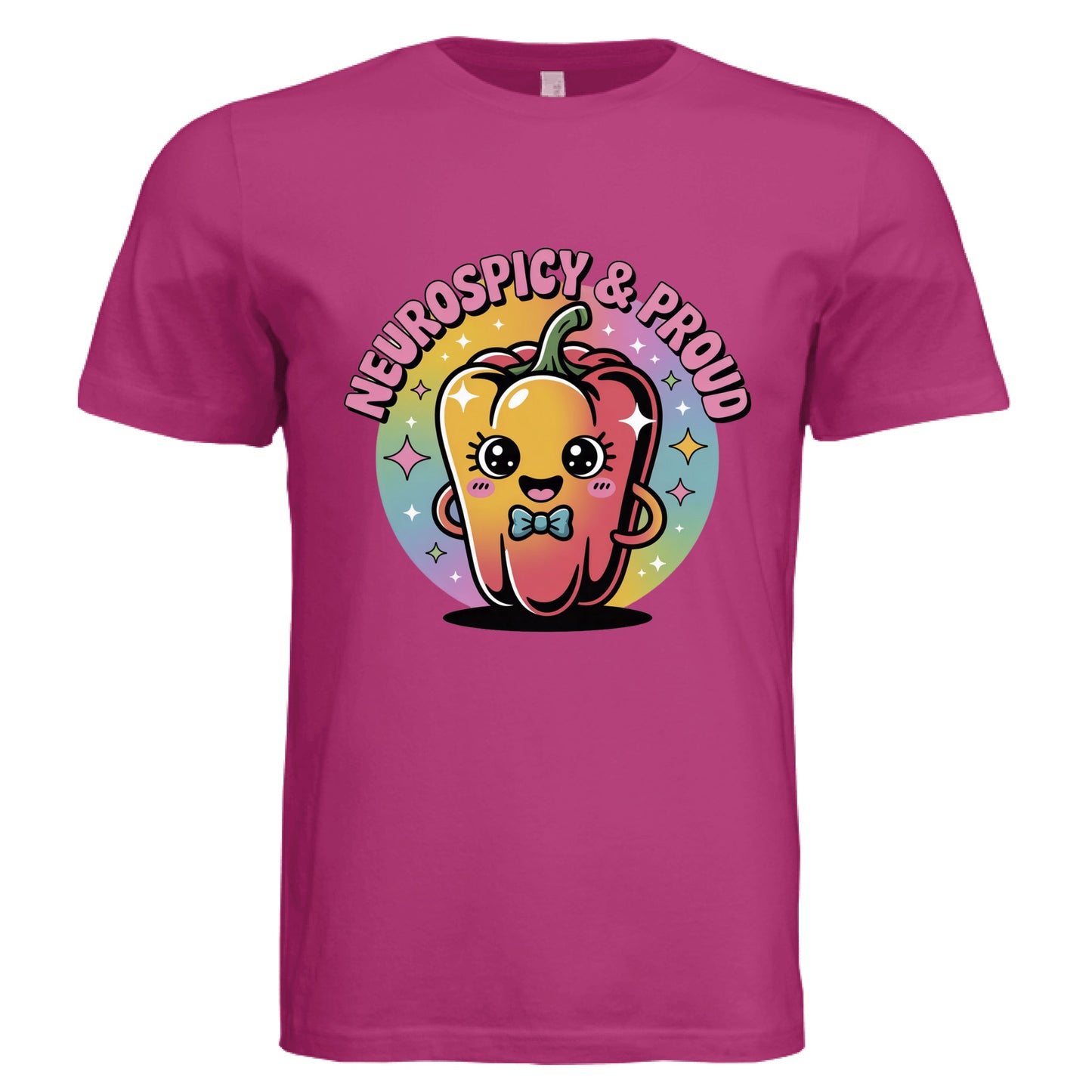 Neurospicy and Proud Shirt | ADHD Autism Neurodivergent Confidence Tee by Error 404 Tees