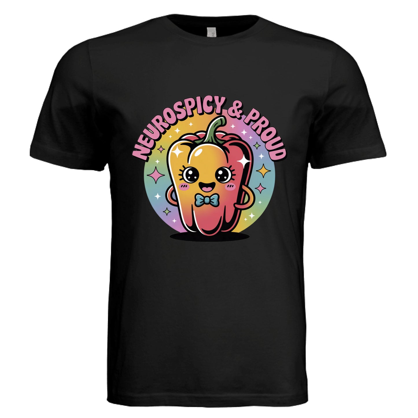 Neurospicy and Proud Shirt | ADHD Autism Neurodivergent Confidence Tee by Error 404 Tees