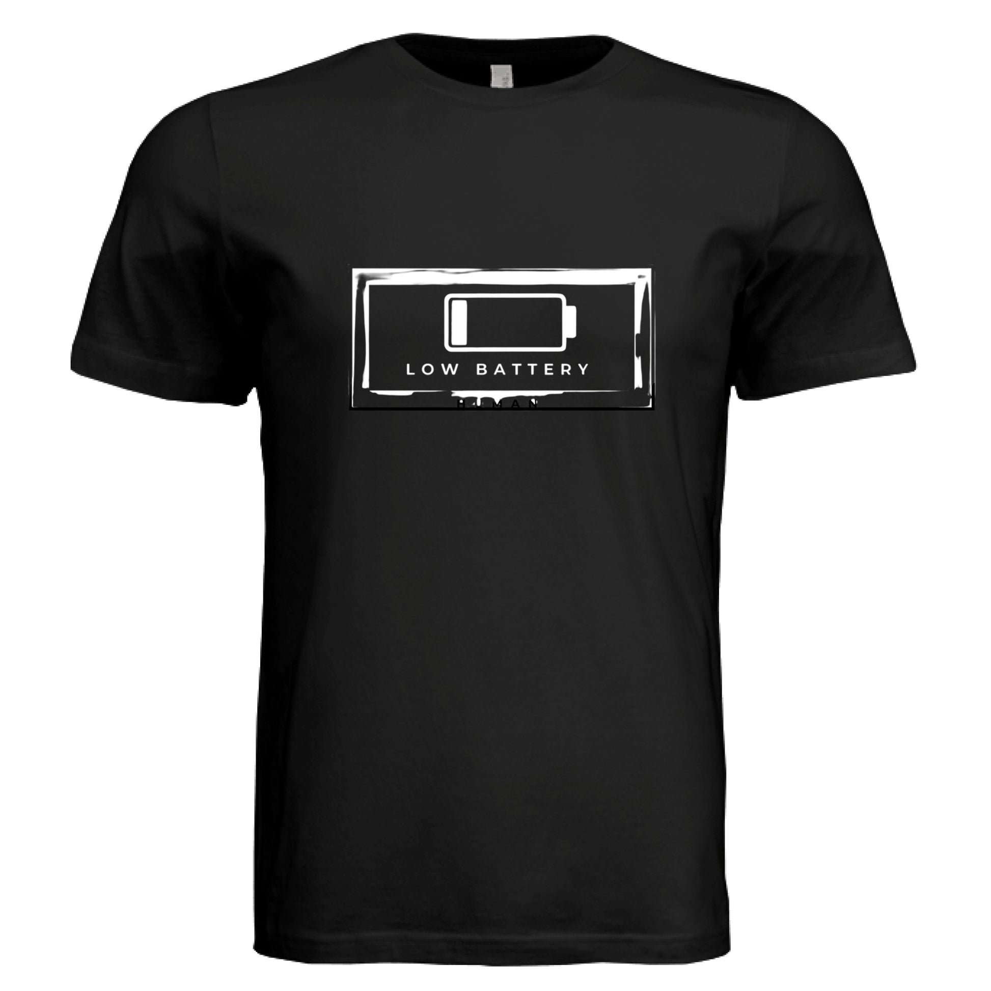 Low Battery Human1 by Error404Tees